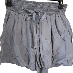 Light Blue Woven Shorts – Flowy & Breezy